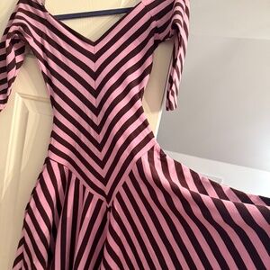 O.G. Betsey Johnson Y2k Off-the-shoulder Skater Dress